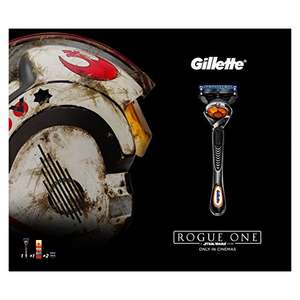 Gillette Fusion ProGlide Razor Plus Two Razor Blades and Shaving Gel - Rogue One Set, £6.20 @ Amazon with prime (£10.19 Non-Prime)