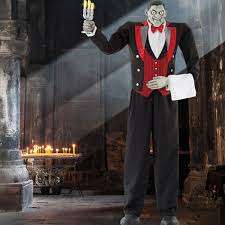 Halloween 6ft 11" (210.8cm) Animated Butler of Macabre Manor with Lights and Sound *** Reduced further***£49.99 delivered@ Costco
