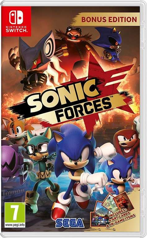Sonic Forces NIntendo Switch (pre-order) £27.99 @ Argos (free delivery and c&c)