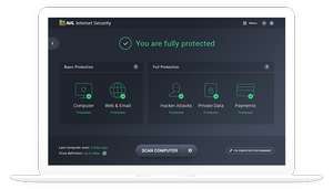 AVG Internet Security 2018 - Free 1 year license