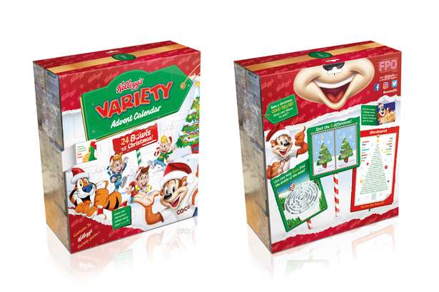Kelloggs Variety Countdown to Christmas Advent Calendar £4 instore / online @ Tesco (It looks cereal-ously good…)