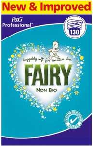 Fairy Non Bio Professional Washing Powder 130 Washes £17.99 @ Makro