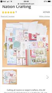 Create and Craft 75 Piece Card Making Kit Just £5 Delivered