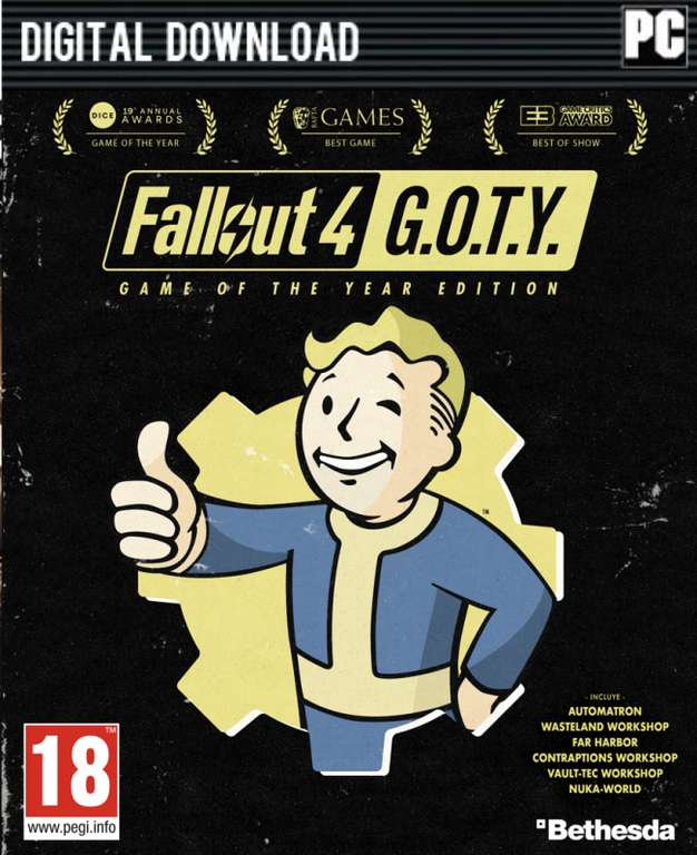 [Steam] Fallout 4 GOTY - £16.79 / Evil Within 2 - £19.59 (Using Code At CDKeys) [More Games In Desc]