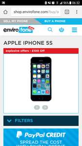 IPhone 5s 16gb refurbished space grey 12m warranty next day delivery space grey £99.99 - envirofone