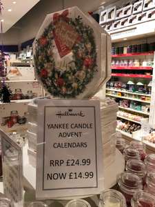 Yankee Candle Advent Calendar £14.99 at Hallmark outlet store East Midlands Designer Outlet Mansfield