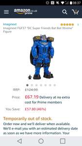 Imaginext DC Super Friends Batbot Extreme £67.19 @ Amazon (temp oos - order under other buying choices)