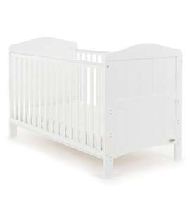 Obaby Whitby Cot bed + Free Obaby Matress and free delivery £139.45 with code @ direct2mum