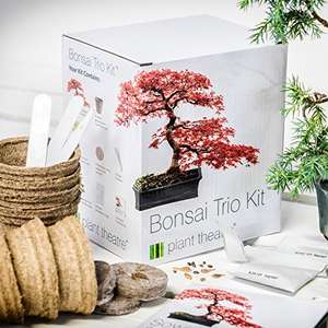 Plant Theatre Bonsai Trio Kit - Only £7.99 (Prime) £12.74 (Non Prime) from Amazon!