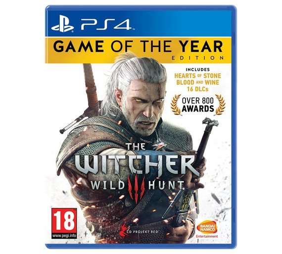 The Witcher 3: Wild Hunt Game of the Year Edition PS4 and XBOX ONE - £16.99 @ Argos