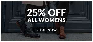 25% off everything on bellsshoes for a limited time only