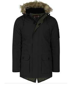 Ponsonby Parka Coat With Faux Fur Trim Hood in Black – Tokyo Laundry £29.99 delivered
