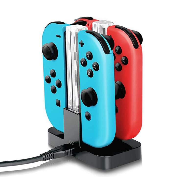IVSO Nintendo Switch Joy-Con Charging Dock Compact Joy-Con Charge Stand with TYPE-C Charging Port + Electric Light for Nintendo Switch by IVSO £14.95 Prime / £18.94 Non Prime @ Amazon