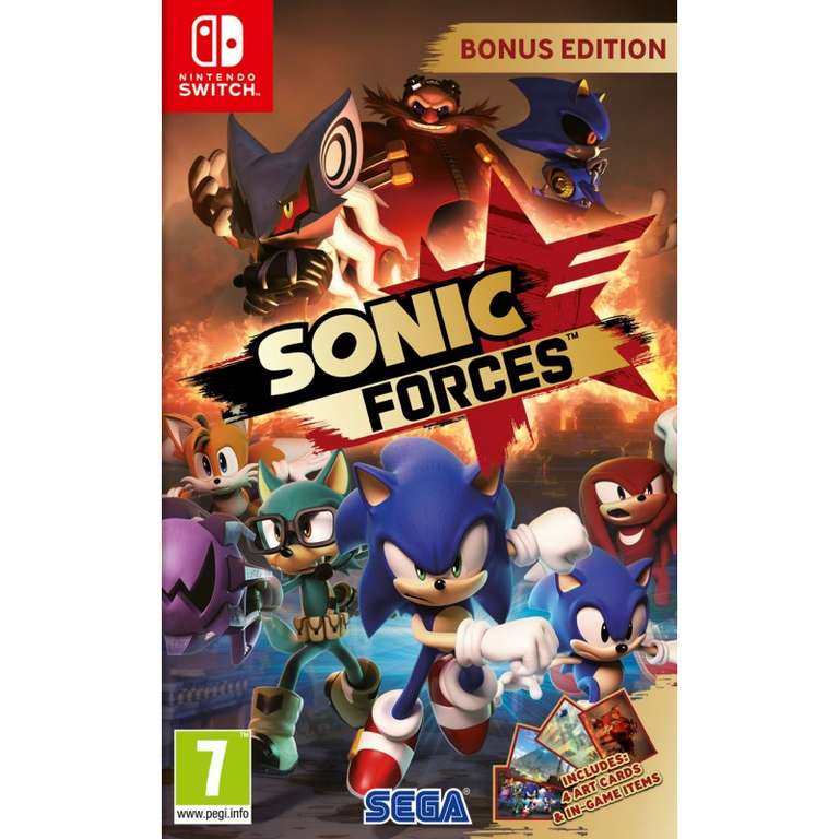 Sonic Forces Bonus Edition (Persona 5 in-game costume included) £27.95 @ TGC