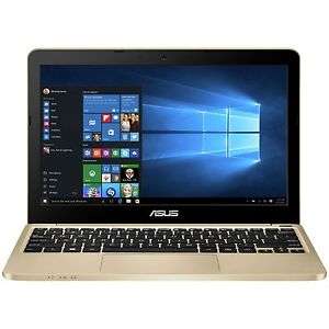 Refurbished A Grade: Asus VivoBook E200 11.6 Inch Atom 2GB 32GB Laptop - Gold + Free delivery + 12 Months Argos warrenty Ebay for £99.99