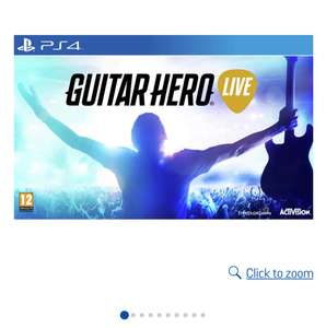 Guitar hero live ps4 at Argos for £14.99