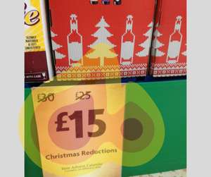 Beer advent calendar now £15 at Morrison's rochdale