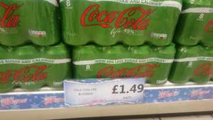 Coca Cola Life 8 cans for £1.49 @ Heron instore