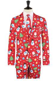 Santa and frosty Christmas suit £19.99 from dobell.