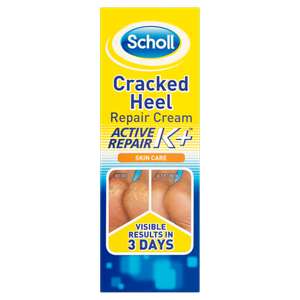 Scholl cracked heel repair cream £4.49 @ Scholl