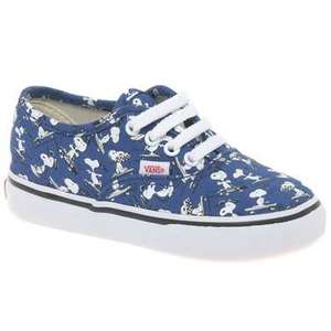 Peanuts Snoopy Toddler canvas shoes now £18 delivered + Other offers on Toddler/kids shoes also @ Charles Clinkard