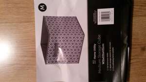Medium Storage Cube @ Home Bargains Preston - £1.59