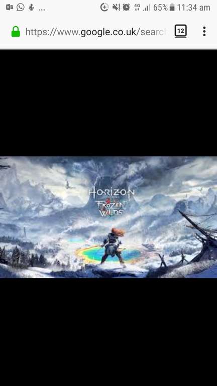 Horizon Zero Dawn: The Frozen Wilds DLC Free from PSN (Check emails)