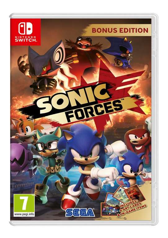 [Nintendo Switch] Sonic Forces with Bonus DLC - £22.99 - Simply Games