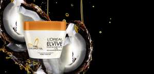 Free samples of Elvive Extrodinary Oil Coconut Mask