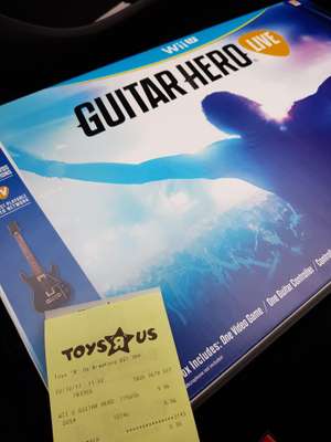Guitar Hero Live with Guitar Controller for Nintendo Wii U - £9.96 instore @ Toys r Us