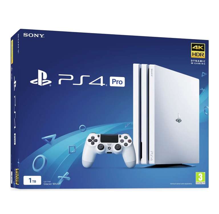 Sony PS4 Pro 1TB Console - White + Free Controller and Free Game from a selection £239.99 @ Argos ebay