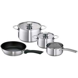 BOSCH HEZ390042 Four Piece Induction Hob Pan Set in Stainless Steel £50 @ Atlantic Electrics