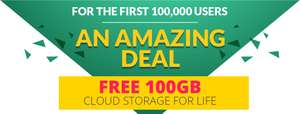 100 GB Free Cloud Storage for  1 User & Lifetime Protection for limited time @ Zoolz