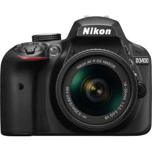 Nikon D3400 at amazing price only for £311.99 @ Toby Deals