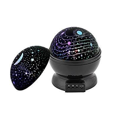 £14.99 Prime / £19.75 delivered Sold by Shenzhen Supertech Technology Co., Ltd and Fulfilled by AmazonStar Night Light Projector,Supertech Multicolor Changes Romantic Rotating Cosmos Star Sky Moon Sleep Night Light Lamp In Bedroom Livingroom for Baby