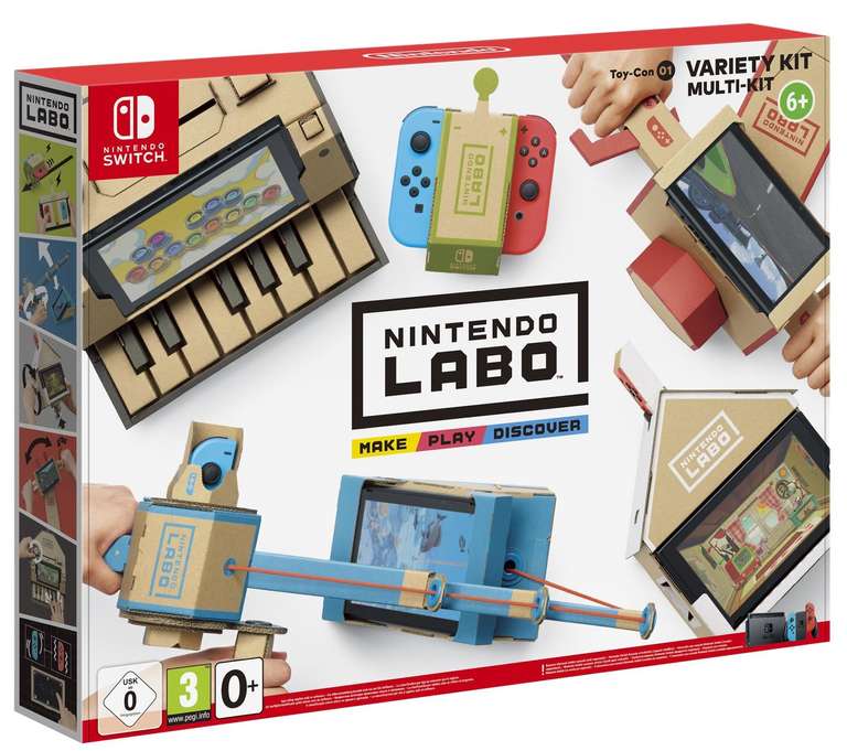 Pre-Order - Nintendo Labo Variety Kit 1 (Nintendo Switch) Toy Con 1 £53.85 @ Base