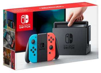 Nintendo Switch Console - Neon Red/Neon Blue or Grey - £268.99 + Free Next Day Del @ Grainger Games