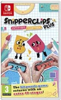 Snipperclips: PLUS Cut It Out; Together (Switch) £18.99 - GRAINGERGAMES