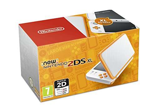 Nintendo Handheld Console - New Nintendo 2DS XL - White and Orange  £119.99 / £109.99 with code at Amazon