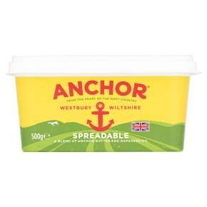 Anchor Spreadable 500g, two for £3.70 @ Waitrose with MyWaitrose (and Pick Your Own Offer)