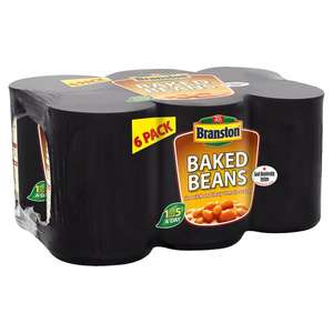 Branston Baked Beans In Tomato Sauce 6 X410g £1.90 @ Tesco