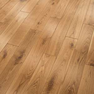 Lacquered Solid Oak Flooring ,Liberty Floors Heritage 15x90mm UV  £19.99 PER M² ( shipping £36) at Leader