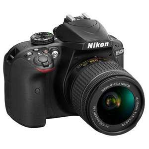 Nikon D3400 Digital SLR Camera with 18-55mm AF-P VR Lens - £374 @ Wex Photo Video