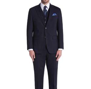 Jeff Banks Wool Blend Navy Suit - was £179 now £79