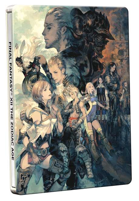 Final Fantasy XII The Zodiac Age Steelbook Edition (PS4) + T-Shirt (Large) - £16.85 Delivered @ ShopTo