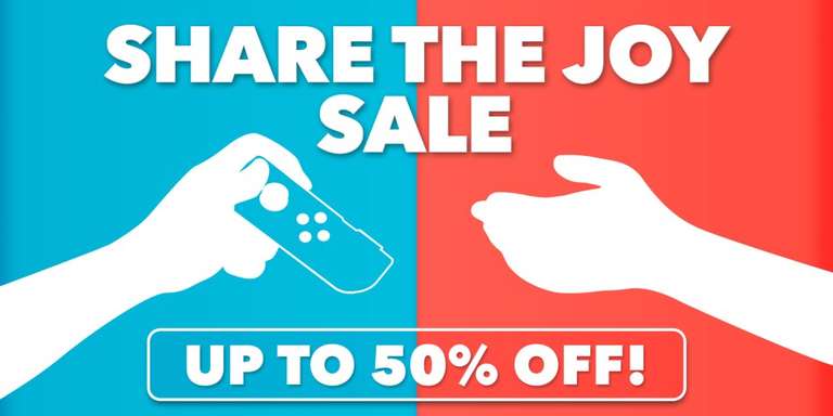 Up to 50% off on selected Switch games @ Nintendo!