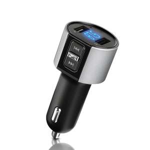 Bluetooth FM Transmitter w/ Wireless In-Car FM/MP3 Player / Hands-free Calling with Dual USB Port Charger £6.13 delivered @ Rosegal