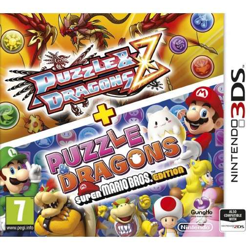 Puzzle & Dragons Z + Puzzle & Dragons Super Mario Bros Edition £6.95  @ TheGameCollection