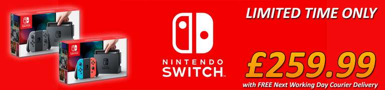 Nintendo Switch console £259.99 @ Simply Games
