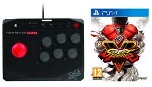 [PS4] Street Fighter V + Mad Catz SFV Arcade FightStick Alpha - £33.99 - Go2Games